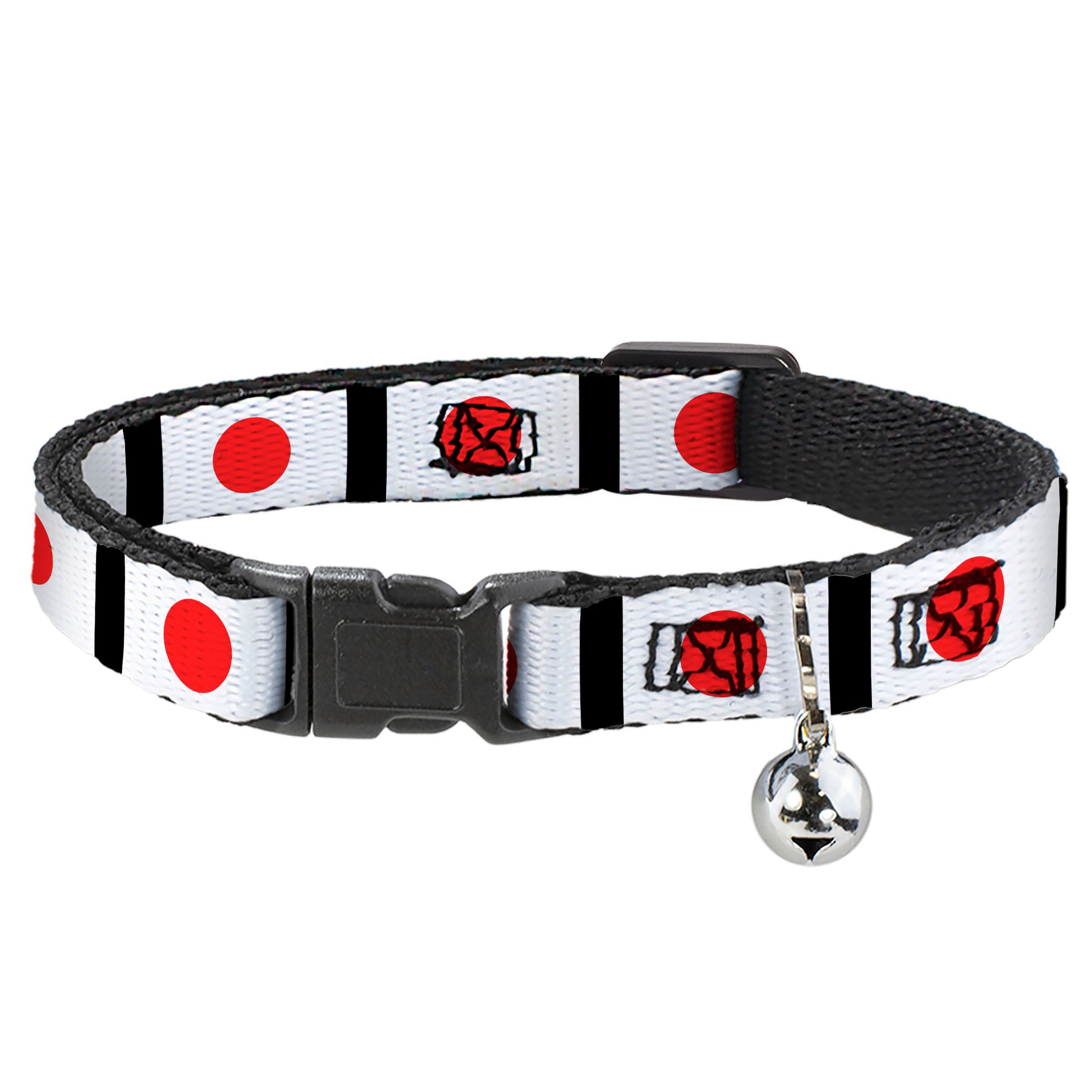 Cat Collar Breakaway - Japan Flags Breakaway Cat Collars Buckle-Down