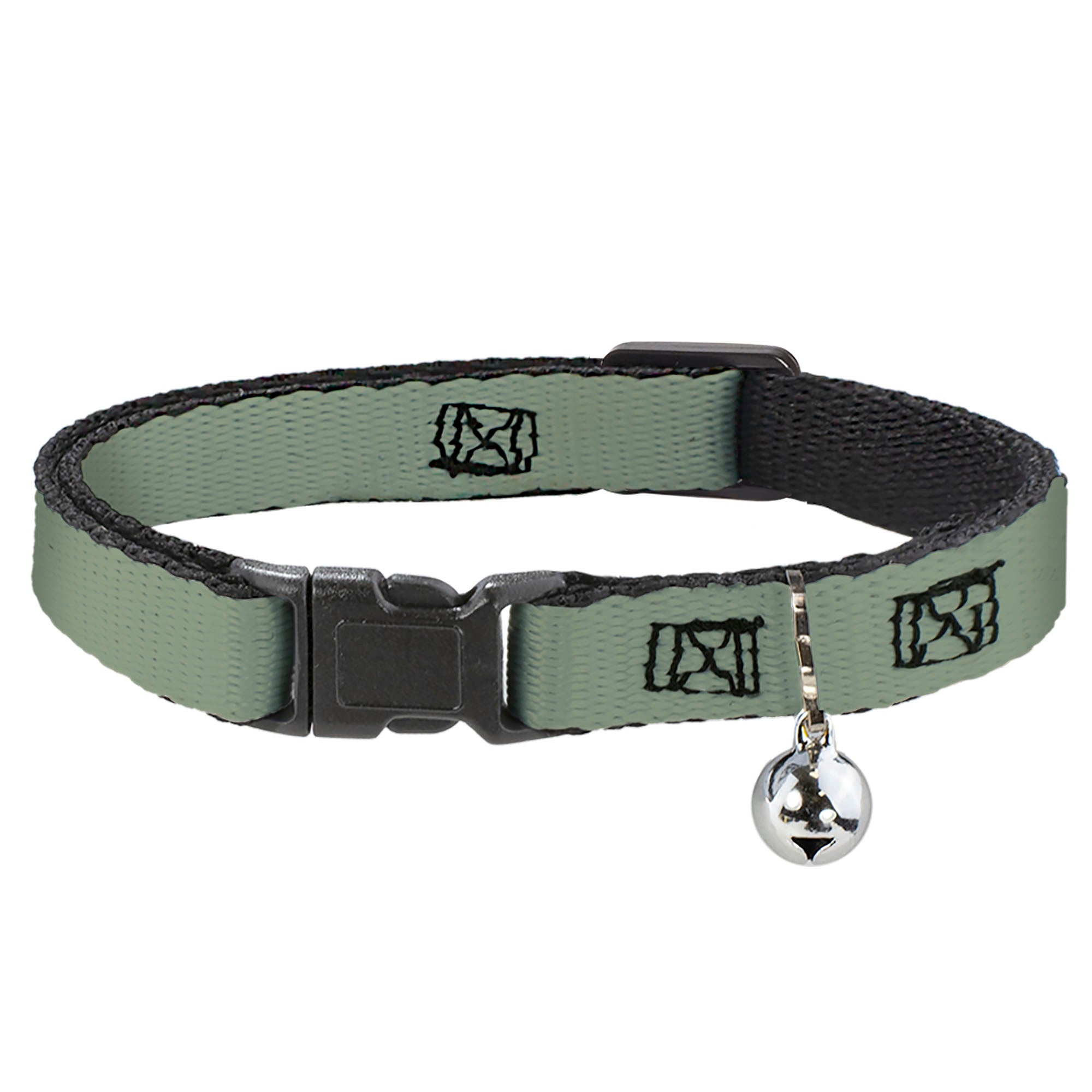 Cat Collar Breakaway - Khaki Green Breakaway Cat Collars Buckle-Down