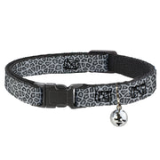 Cat Collar Breakaway - Leopard White Breakaway Cat Collars Buckle-Down