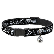 Cat Collar Breakaway - Lucky Black White Breakaway Cat Collars Buckle-Down