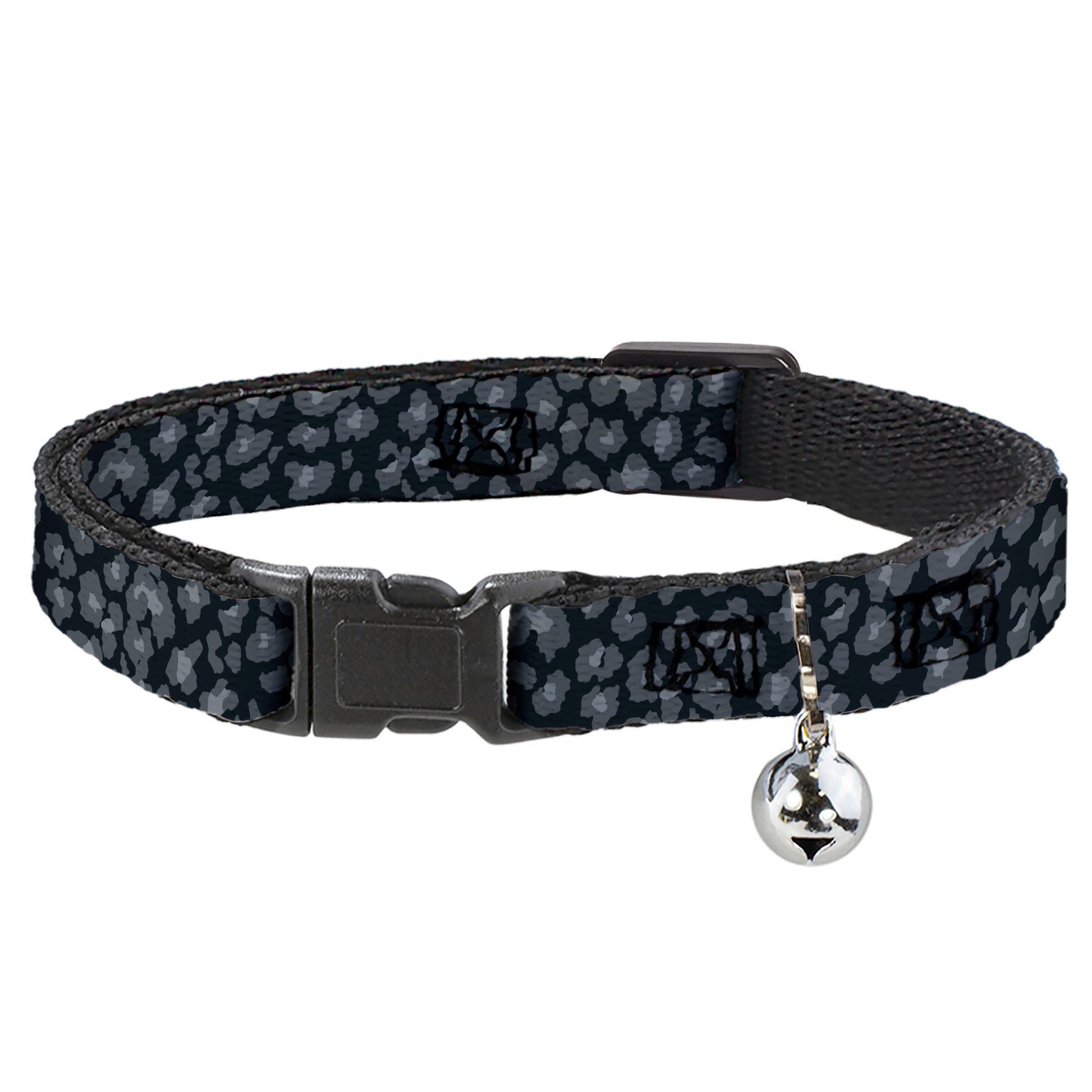 Cat Collar Breakaway - Leopard Grays Breakaway Cat Collars Buckle-Down
