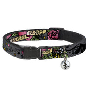 Cat Collar Breakaway - Mom & Mom Gray Breakaway Cat Collars Buckle-Down