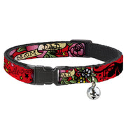 Cat Collar Breakaway - Mom & Dad Red Breakaway Cat Collars Buckle-Down