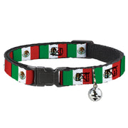 Cat Collar Breakaway - Mexico Flags Breakaway Cat Collars Buckle-Down