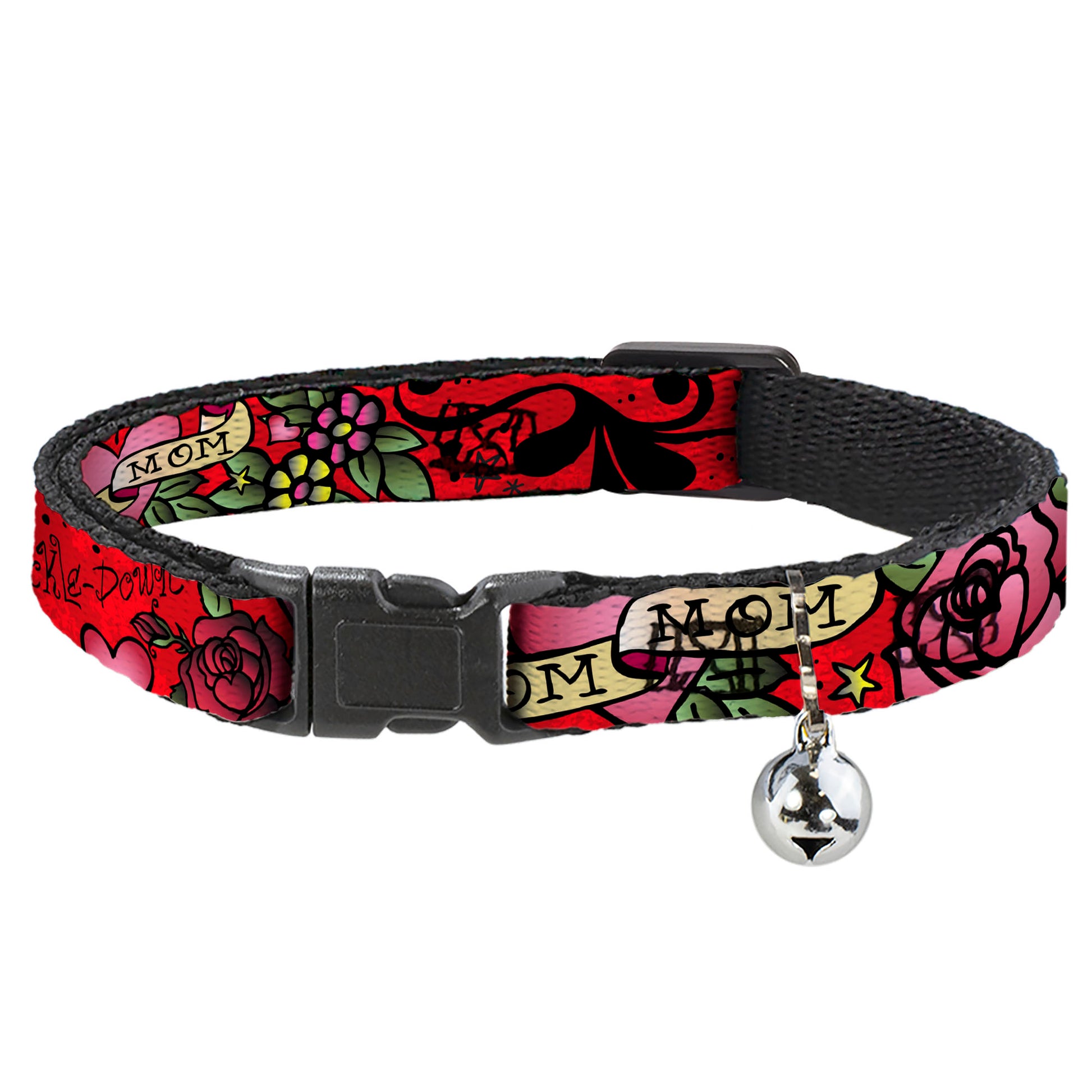 Cat Collar Breakaway - Mom & Mom Red Breakaway Cat Collars Buckle-Down
