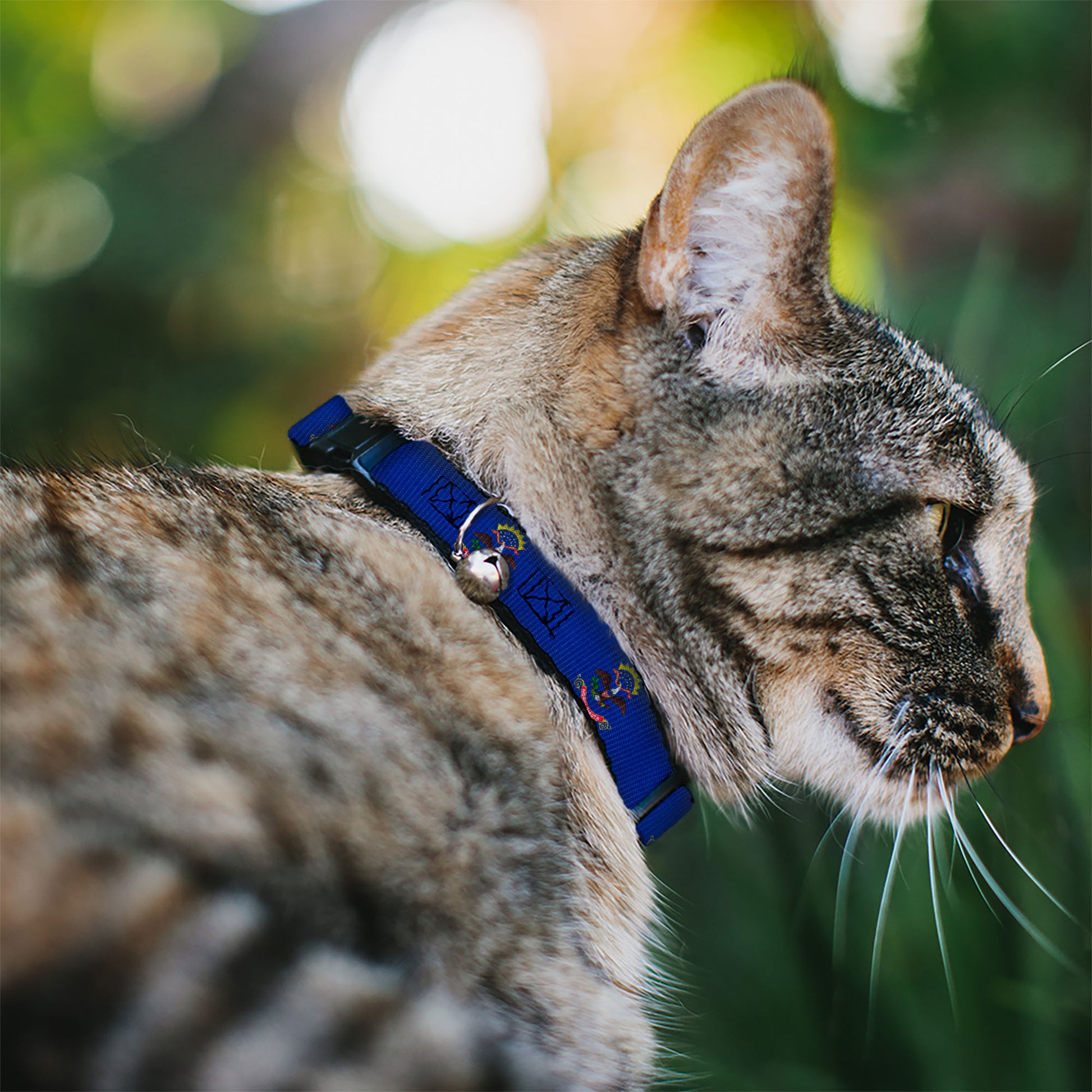 Cat Collar Breakaway - North Dakota Flags Breakaway Cat Collars Buckle-Down