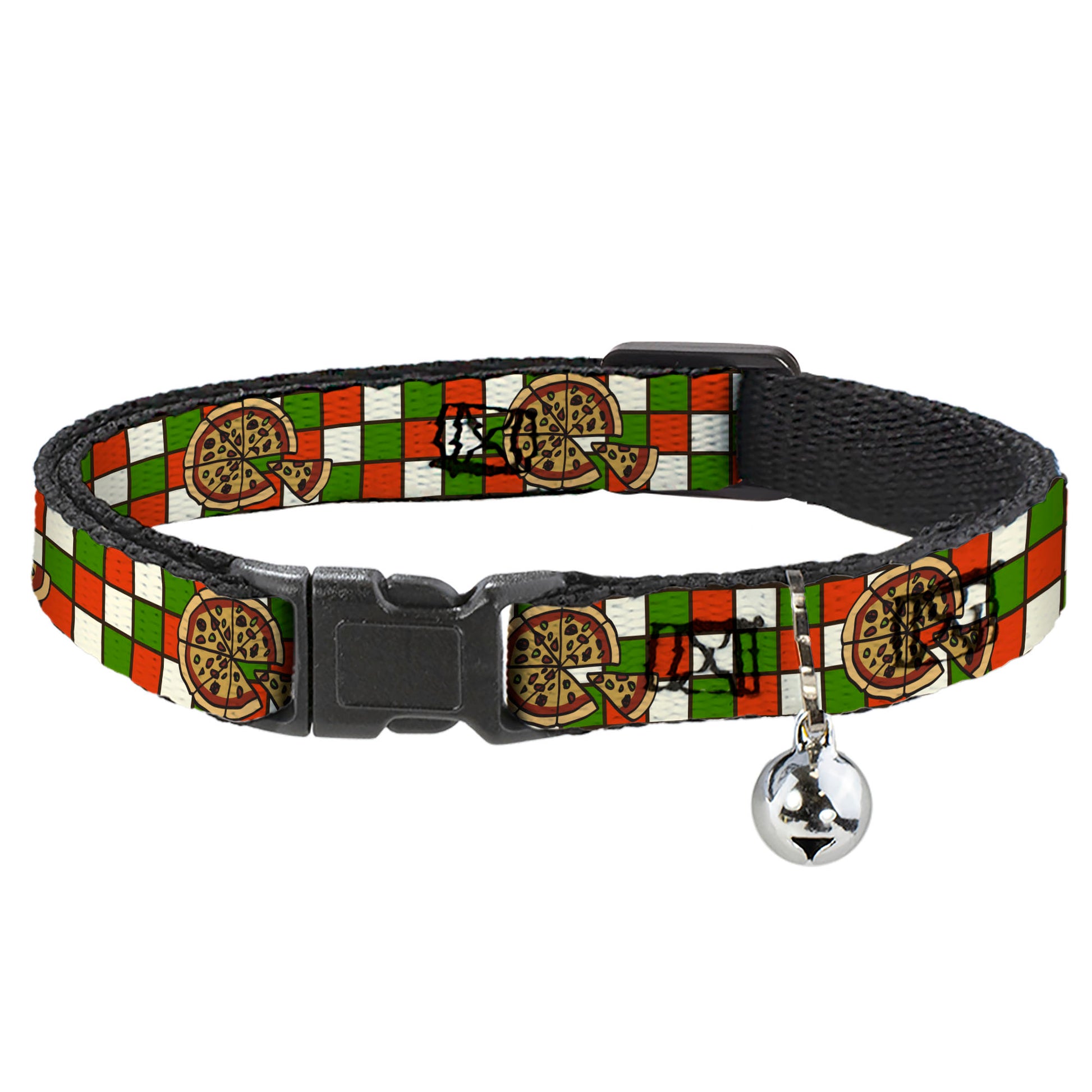 Cat Collar Breakaway - Pizza Pies Breakaway Cat Collars Buckle-Down