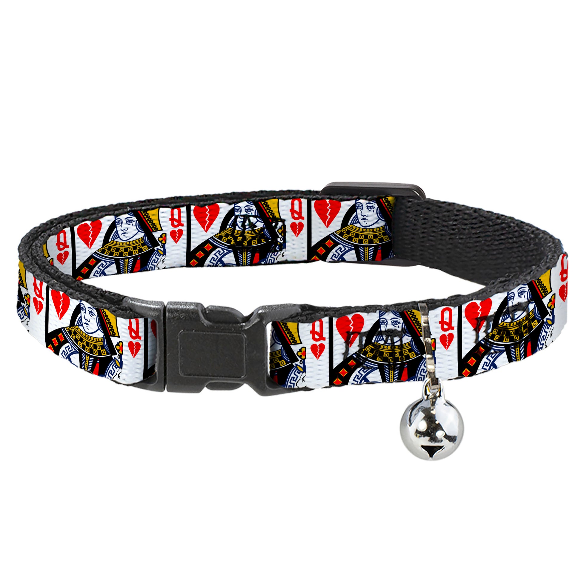 Cat Collar Breakaway - Queen of Broken Hearts Breakaway Cat Collars Buckle-Down