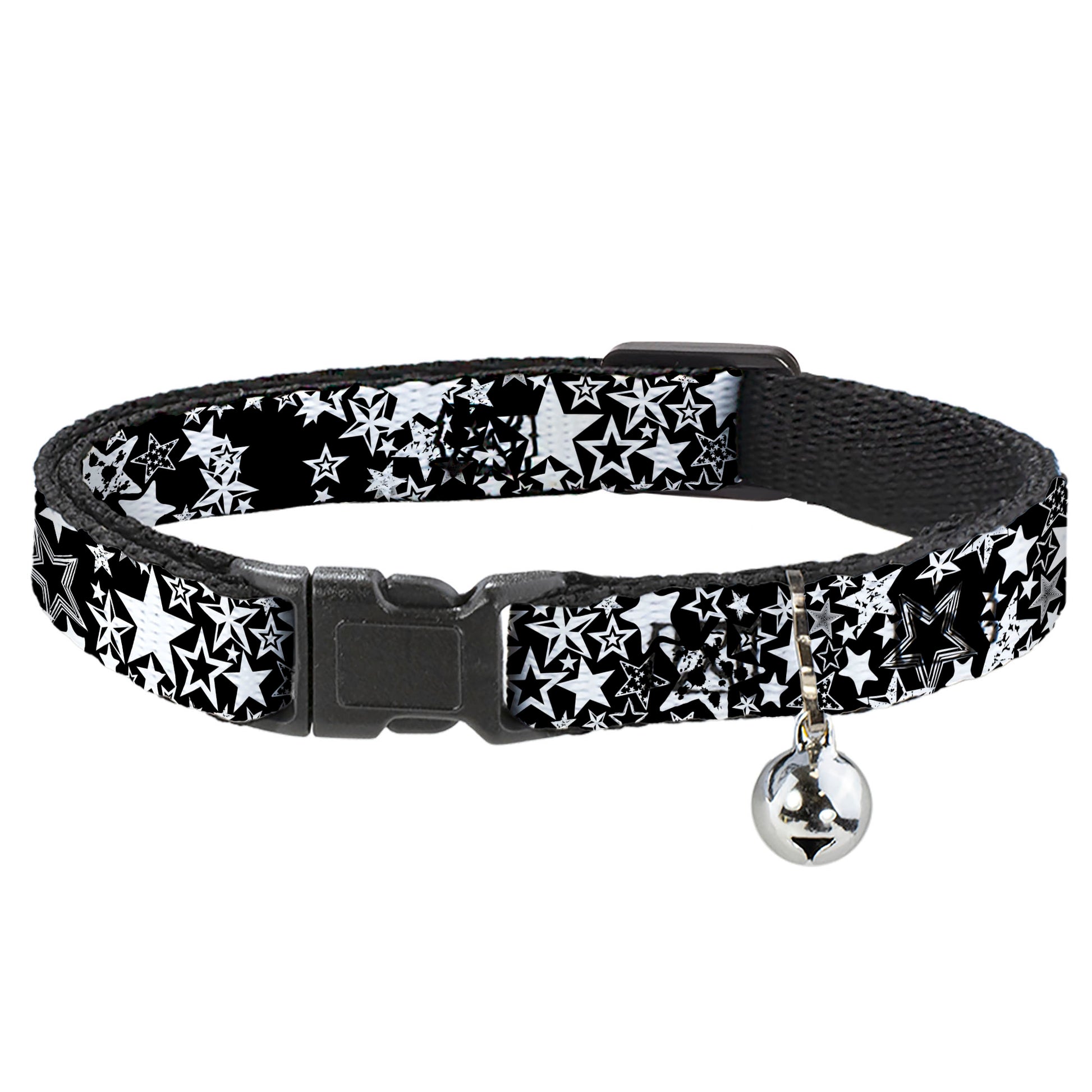 Cat Collar Breakaway - Stargazer Black White Breakaway Cat Collars Buckle-Down