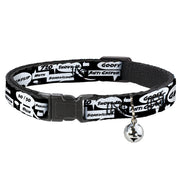 Cat Collar Breakaway - Skater Bubbles Breakaway Cat Collars Buckle-Down