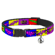 Cat Collar Breakaway - Sound Effect Blocks Multi Color Breakaway Cat Collars Buckle-Down