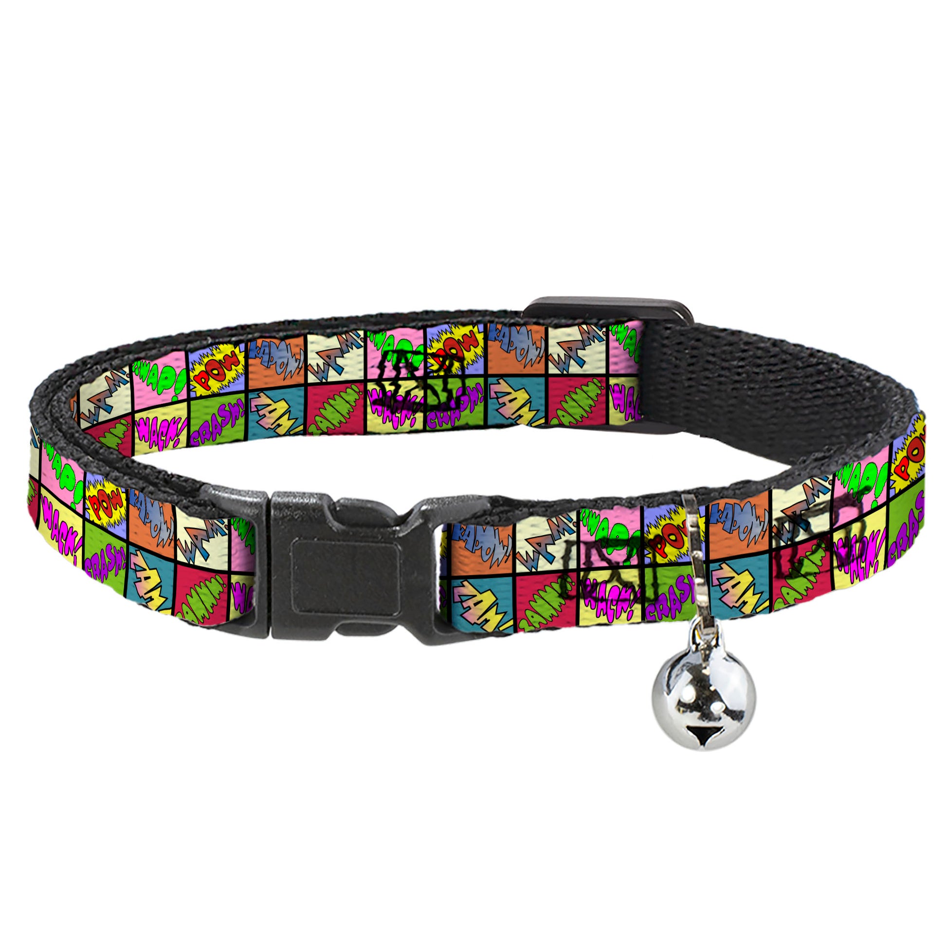 Cat Collar Breakaway - Sound Effect Checkers Multi Color Breakaway Cat Collars Buckle-Down