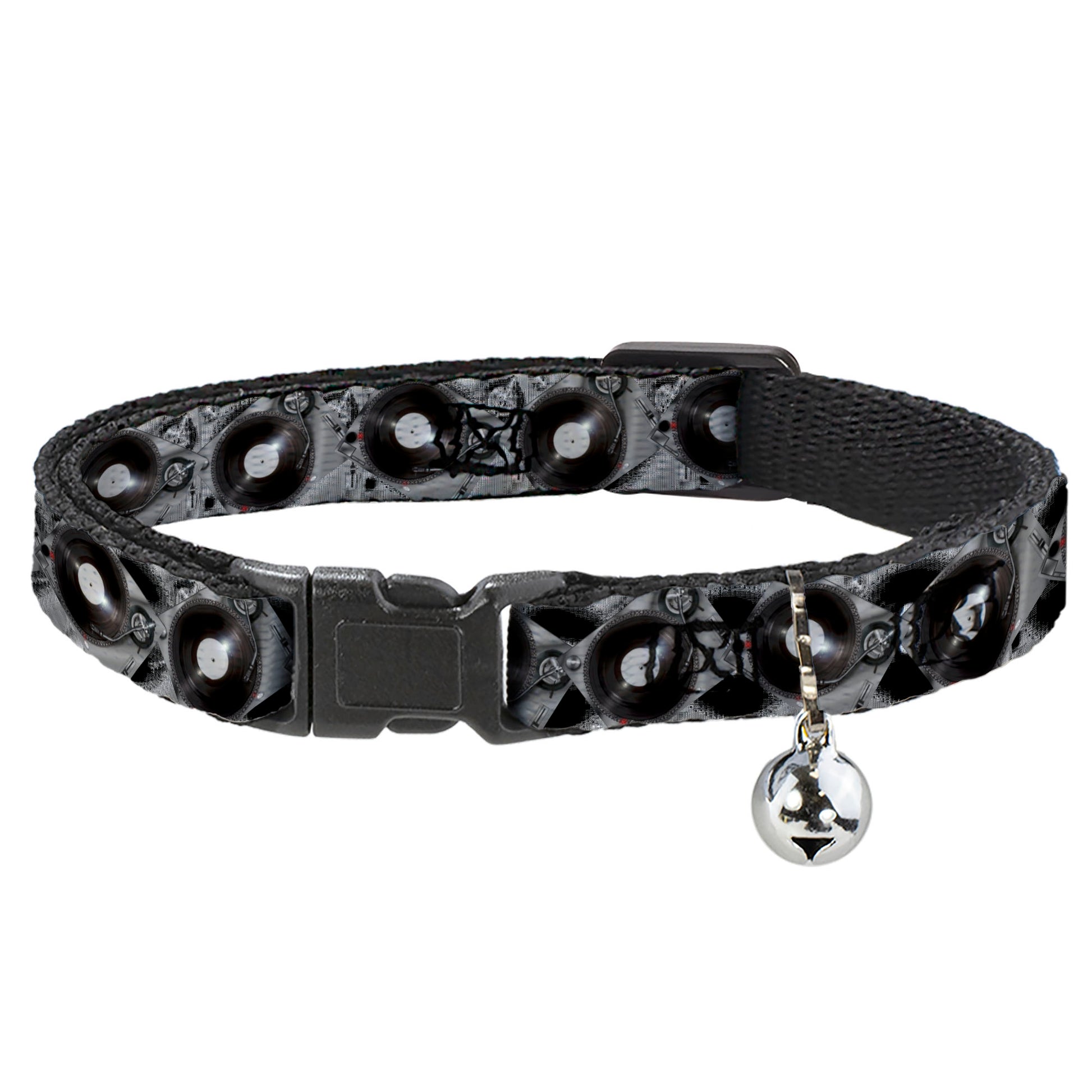 Cat Collar Breakaway - Turntables Breakaway Cat Collars Buckle-Down