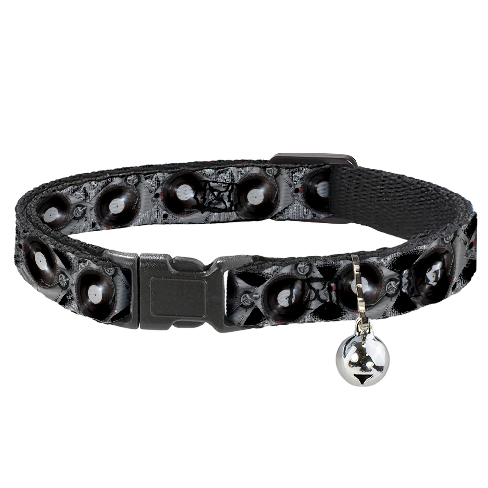 Cat Collar Breakaway - Turntables Breakaway Cat Collars Buckle-Down