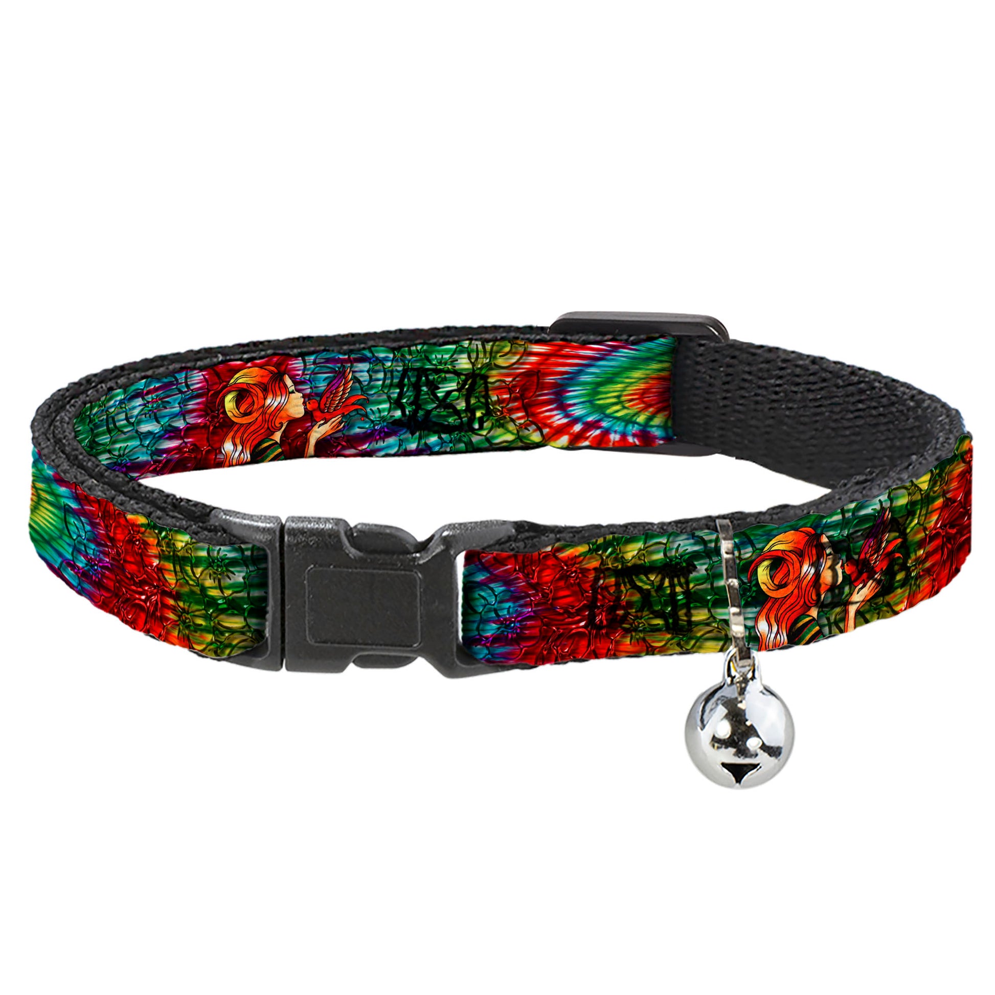 Cat Collar Breakaway - Tattoo Johnny-Bird Kiss Breakaway Cat Collars Tattoo Johnny