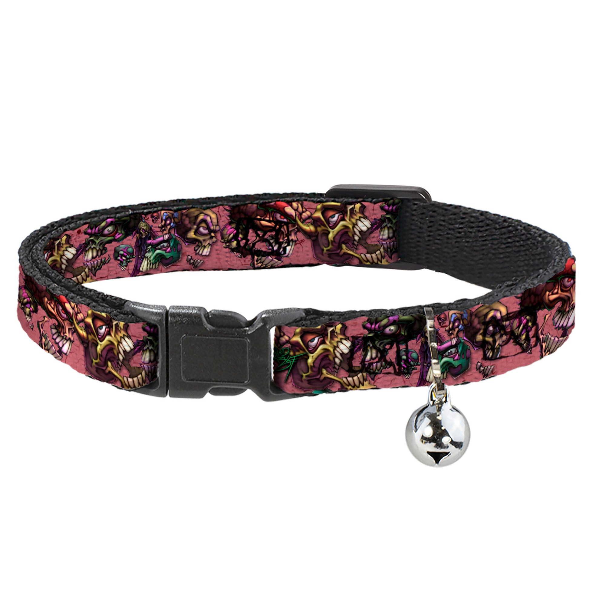 Cat Collar Breakaway - Tattoo Johnny-Bones Breakaway Cat Collars Tattoo Johnny