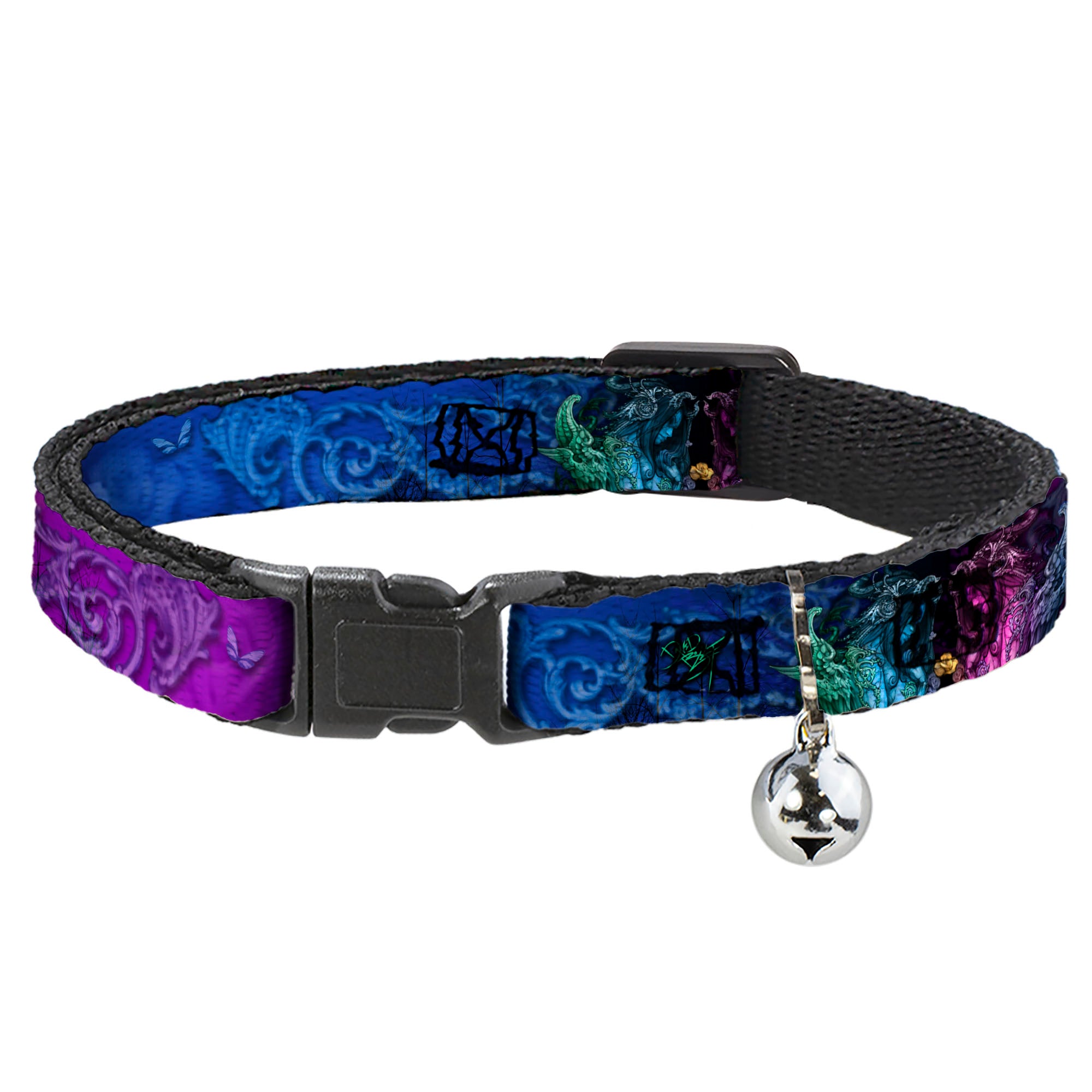 Cat Collar Breakaway - Tattoo Johnny-Bollt Cthulu Breakaway Cat Collars Tattoo Johnny