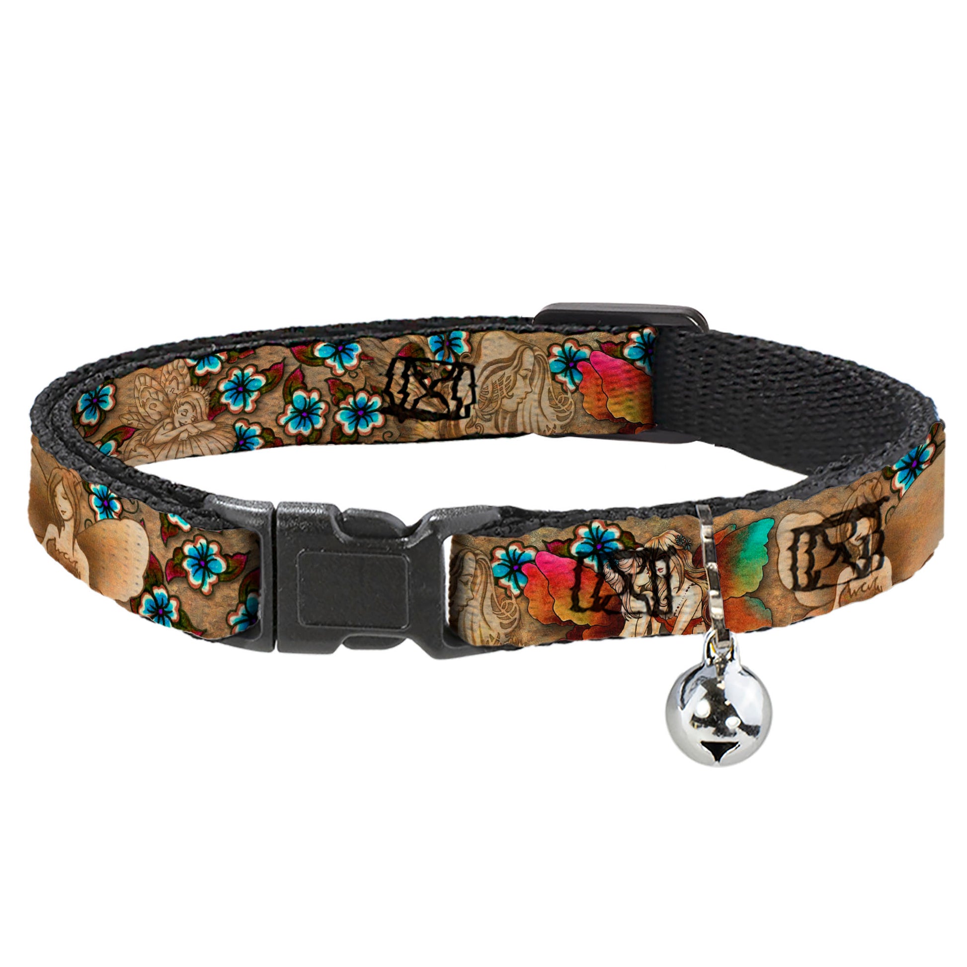 Cat Collar Breakaway - Tattoo Johnny-Fairies Breakaway Cat Collars Tattoo Johnny