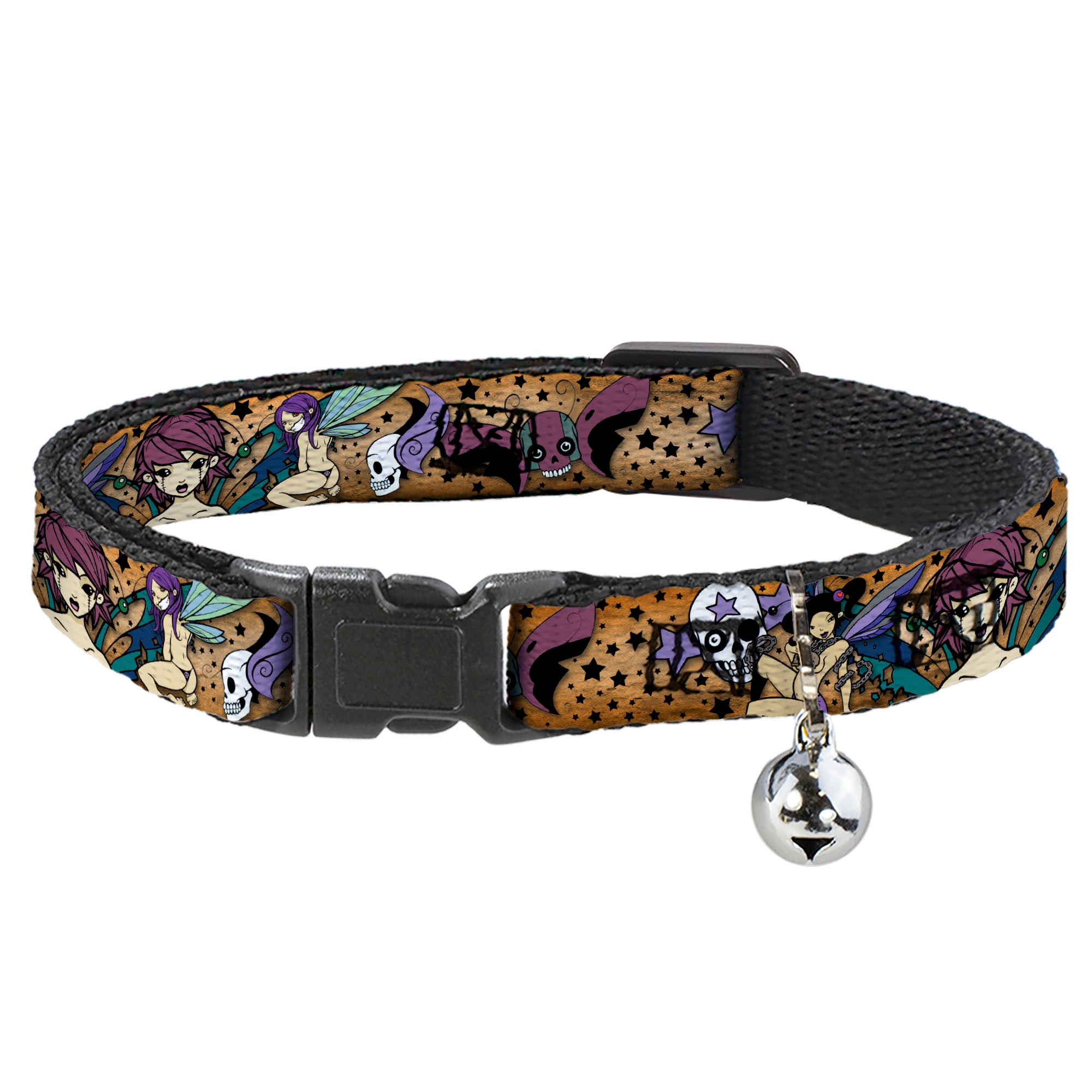 Cat Collar Breakaway - Tattoo Johnny-Fairy Gothic Breakaway Cat Collars Tattoo Johnny