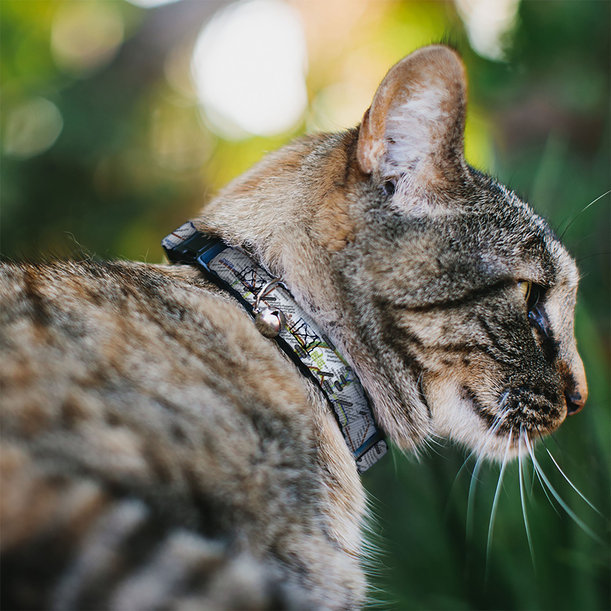 Cat Collar Breakaway - Tokyo Subway Breakaway Cat Collars Buckle-Down