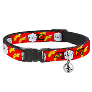 Cat Collar Breakaway - Take Out Fortune Cookies Red Breakaway Cat Collars Buckle-Down