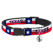 Cat Collar Breakaway - Texas Flag TEXAS Breakaway Cat Collars Buckle-Down