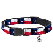 Cat Collar Breakaway - Texas Flag Painting Breakaway Cat Collars Buckle-Down