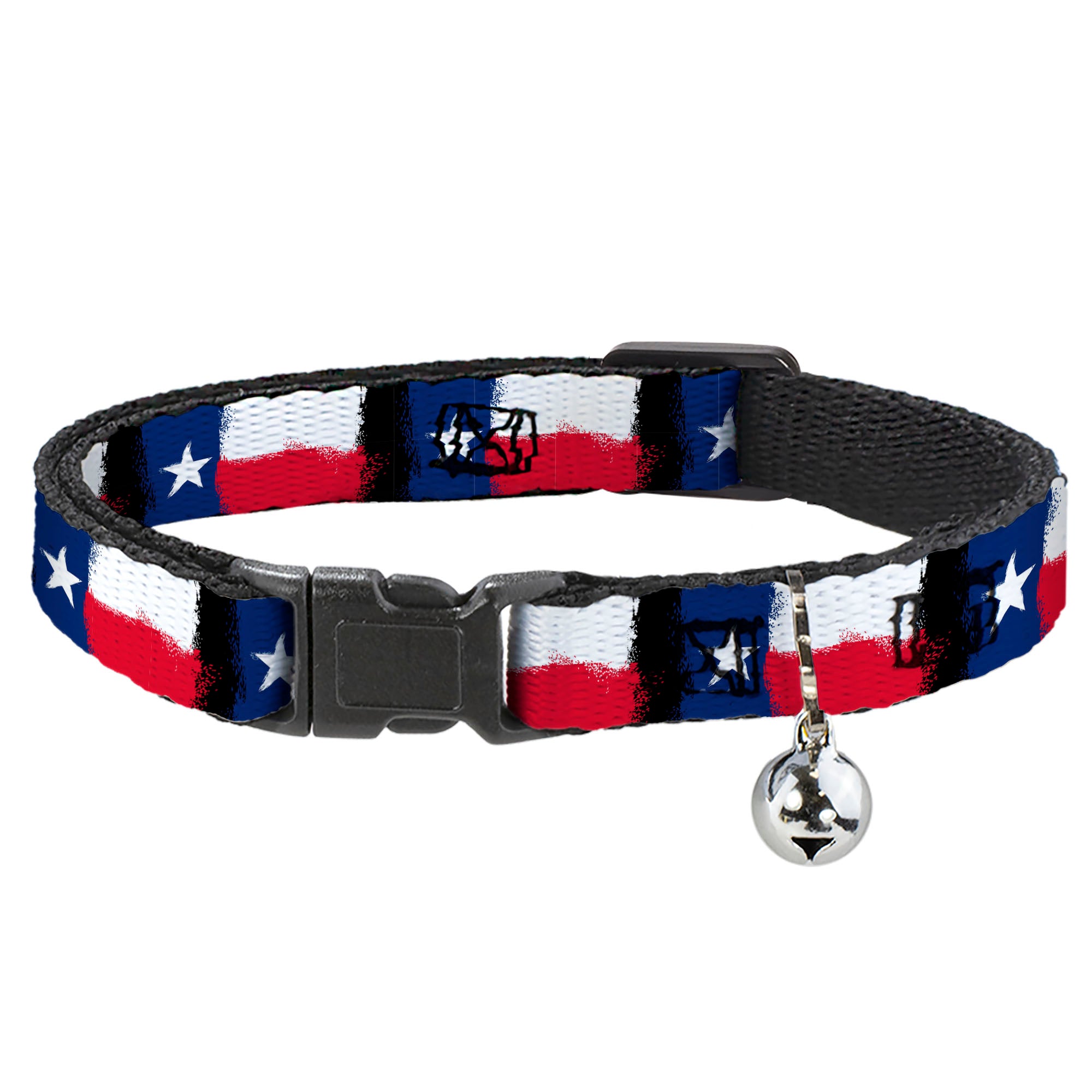 Cat Collar Breakaway - Texas Flag Painting Breakaway Cat Collars Buckle-Down