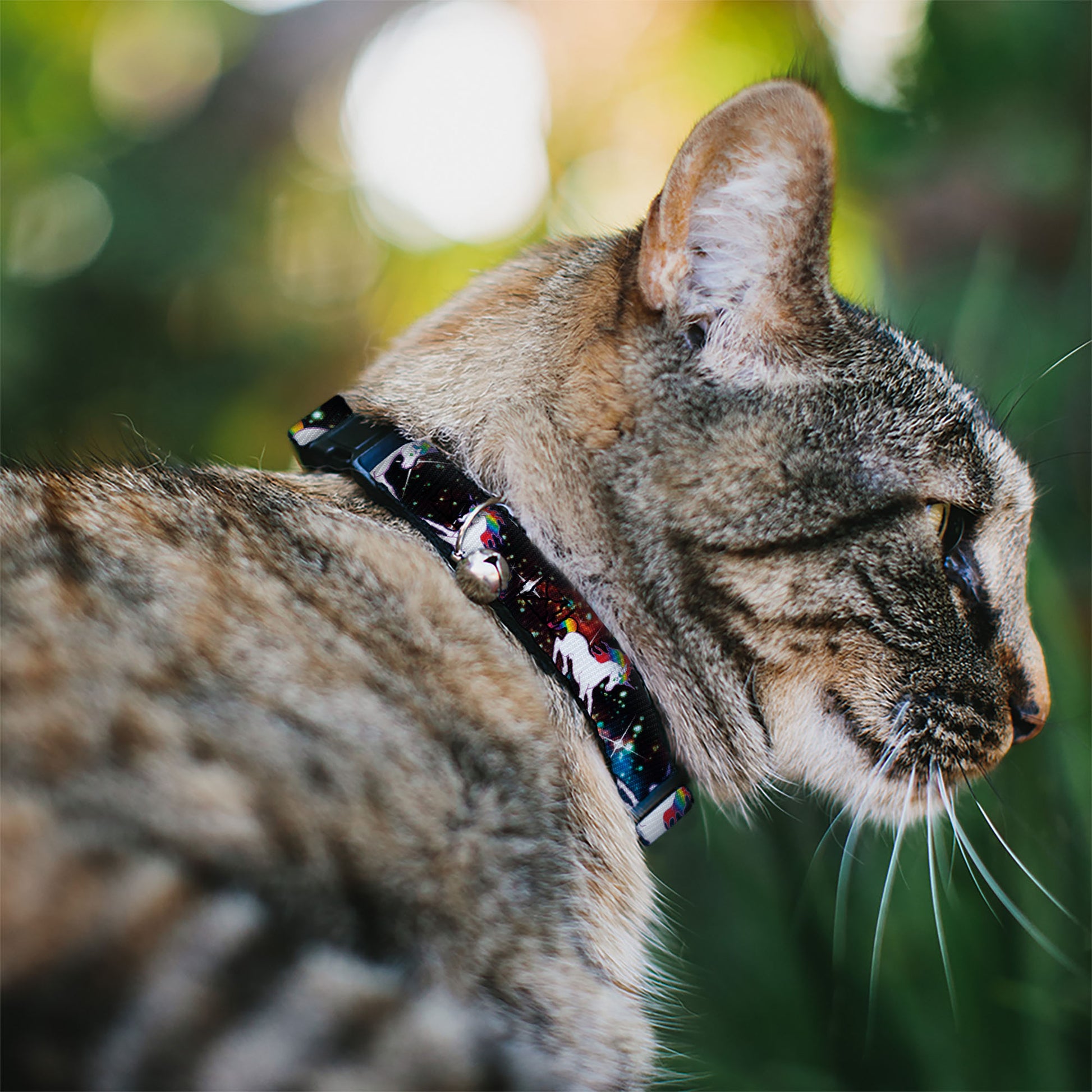 Cat Collar Breakaway - United Kingdom Flags Vintage Black Breakaway Cat Collars Buckle-Down