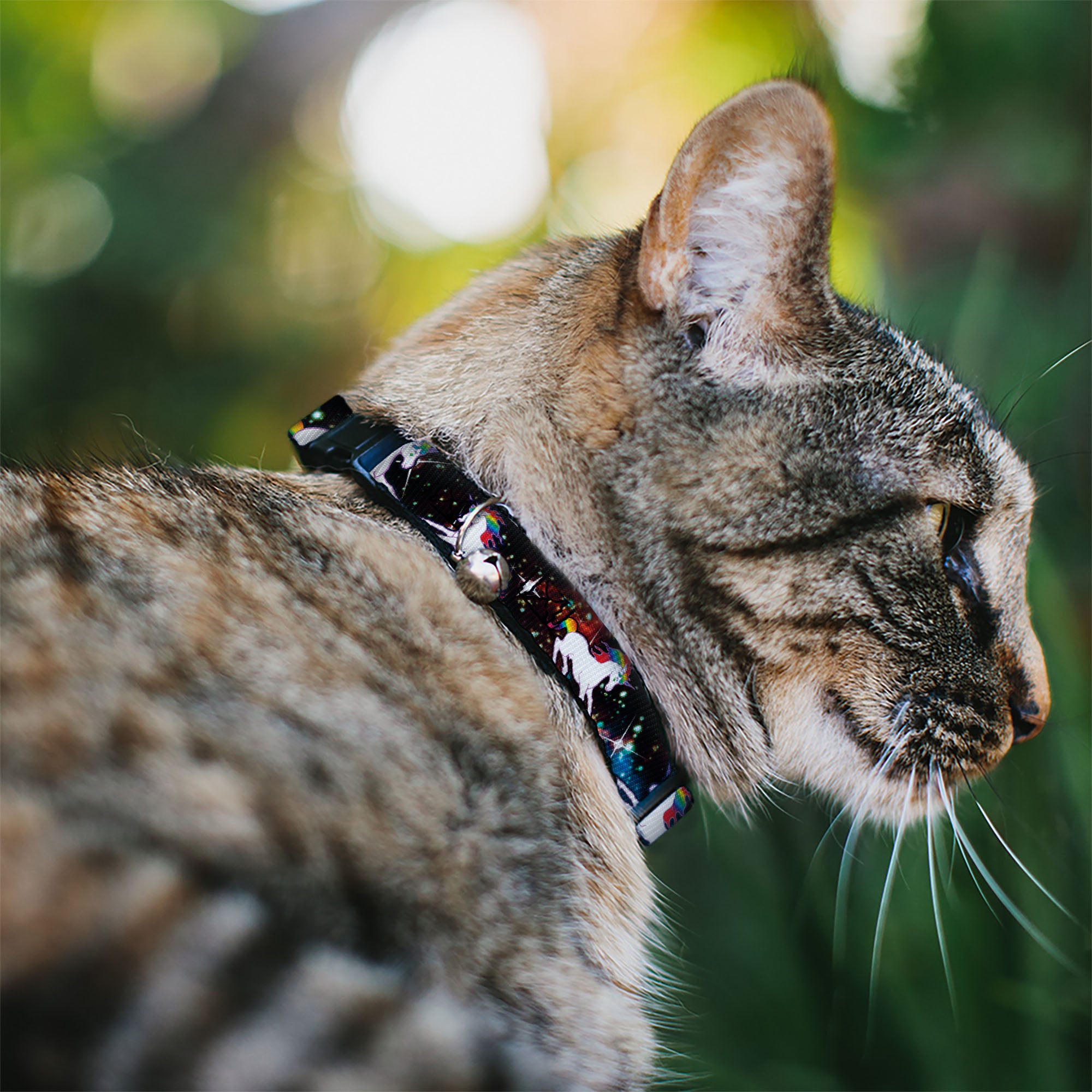 Cat Collar Breakaway - United Kingdom Flags Vintage Black Breakaway Cat Collars Buckle-Down