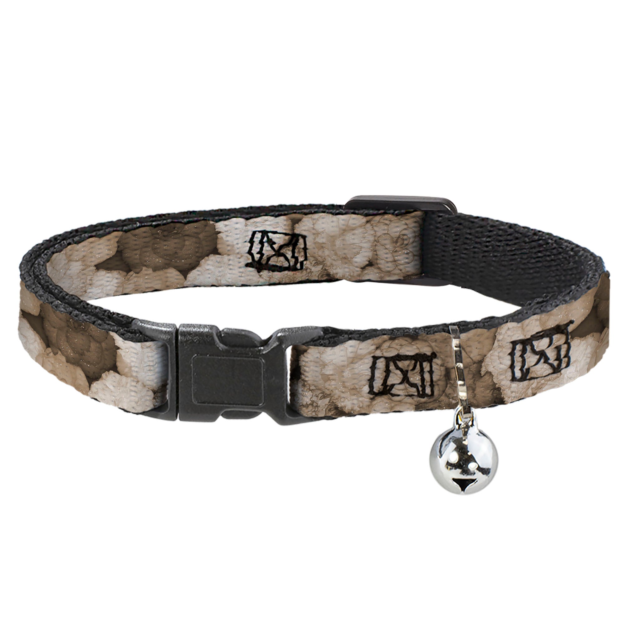 Cat Collar Breakaway - Vivid Floral Collage2 Sepia Breakaway Cat Collars Buckle-Down