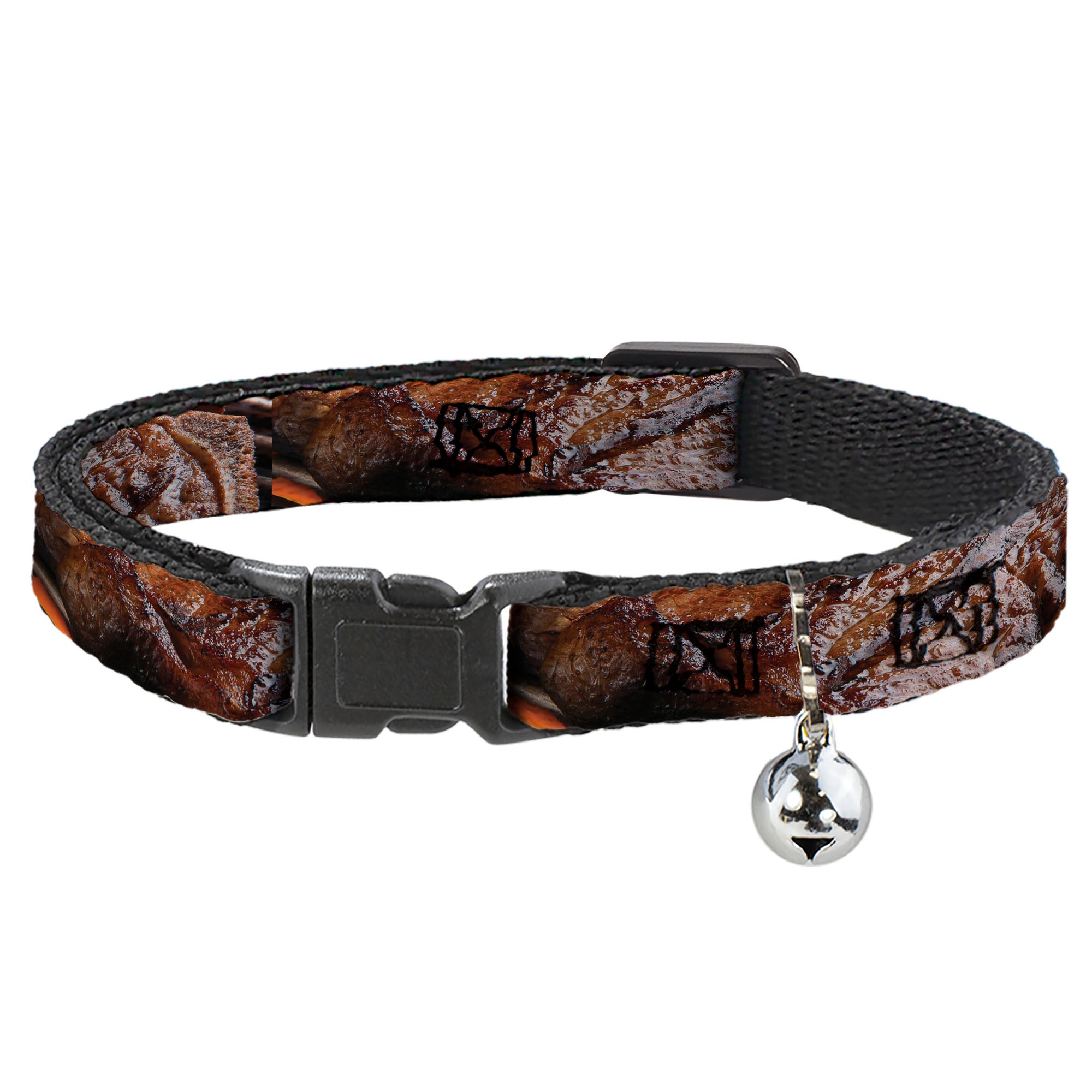 Cat Collar Breakaway - Vivid Grilled Steak Breakaway Cat Collars Buckle-Down