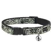 Cat Collar Breakaway - Benjamins2 Stacked Breakaway Cat Collars Buckle-Down