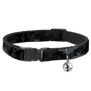 Cat Collar Breakaway - Camo Charcoal Breakaway Cat Collars Buckle-Down