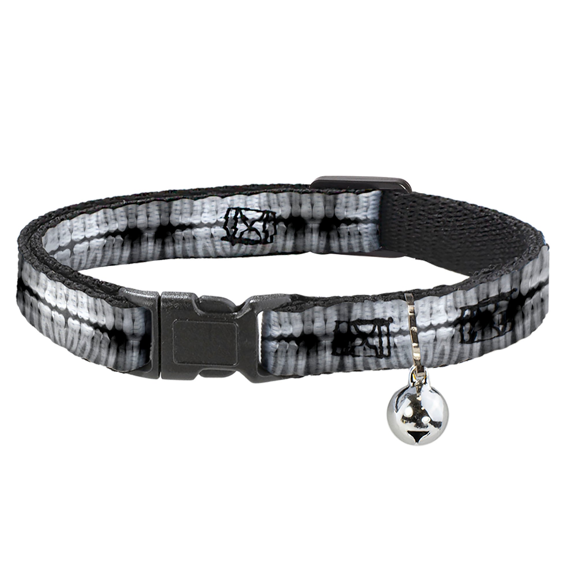 Cat Collar Breakaway - Dental X-Rays Black White Breakaway Cat Collars Buckle-Down