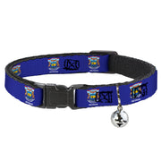 Cat Collar Breakaway - Michigan Flag Continuous Breakaway Cat Collars Buckle-Down