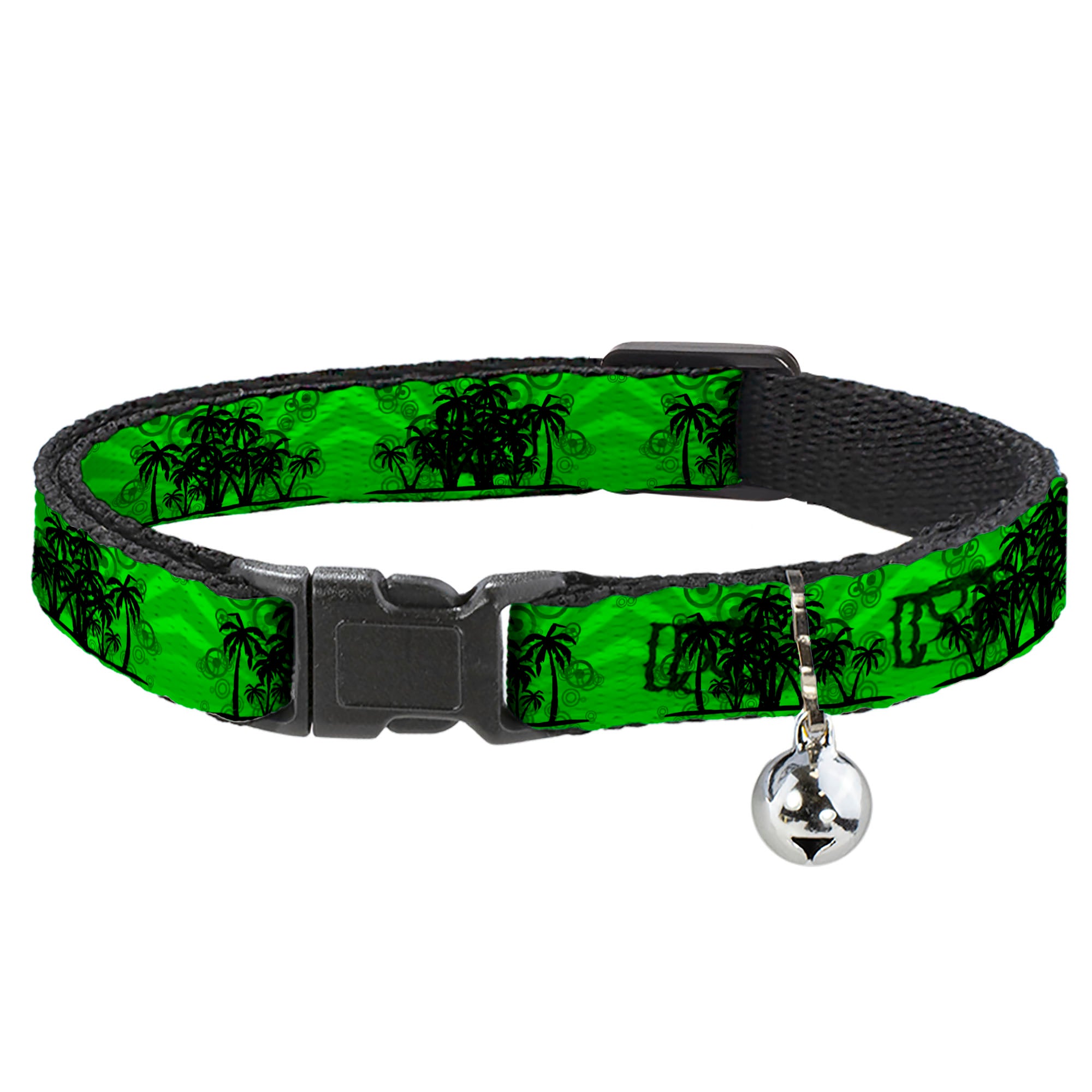 Cat Collar Breakaway - Palm Trees Breakaway Cat Collars Buckle-Down