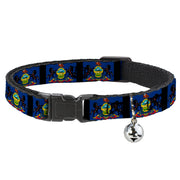 Cat Collar Breakaway - Pennsylvania Flags Black Breakaway Cat Collars Buckle-Down