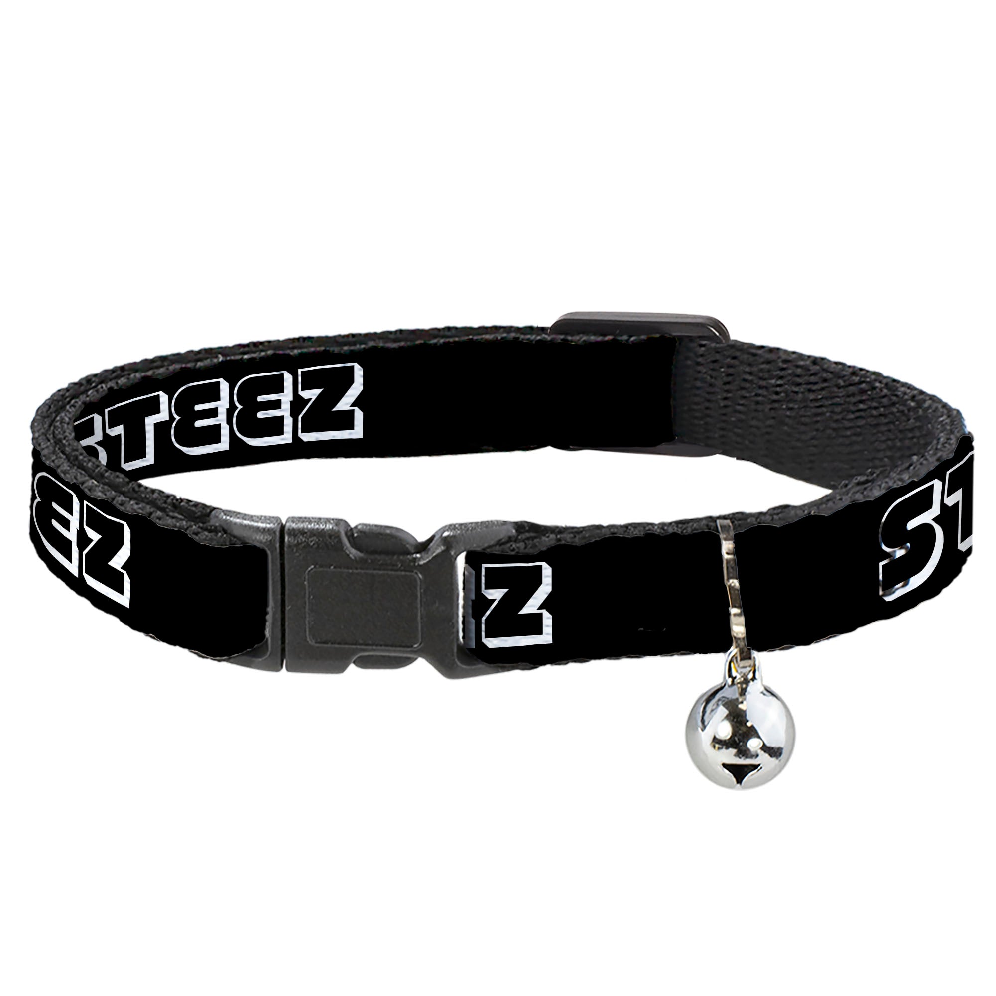 Cat Collar Breakaway - STEEZ 3-D Black White Breakaway Cat Collars Buckle-Down
