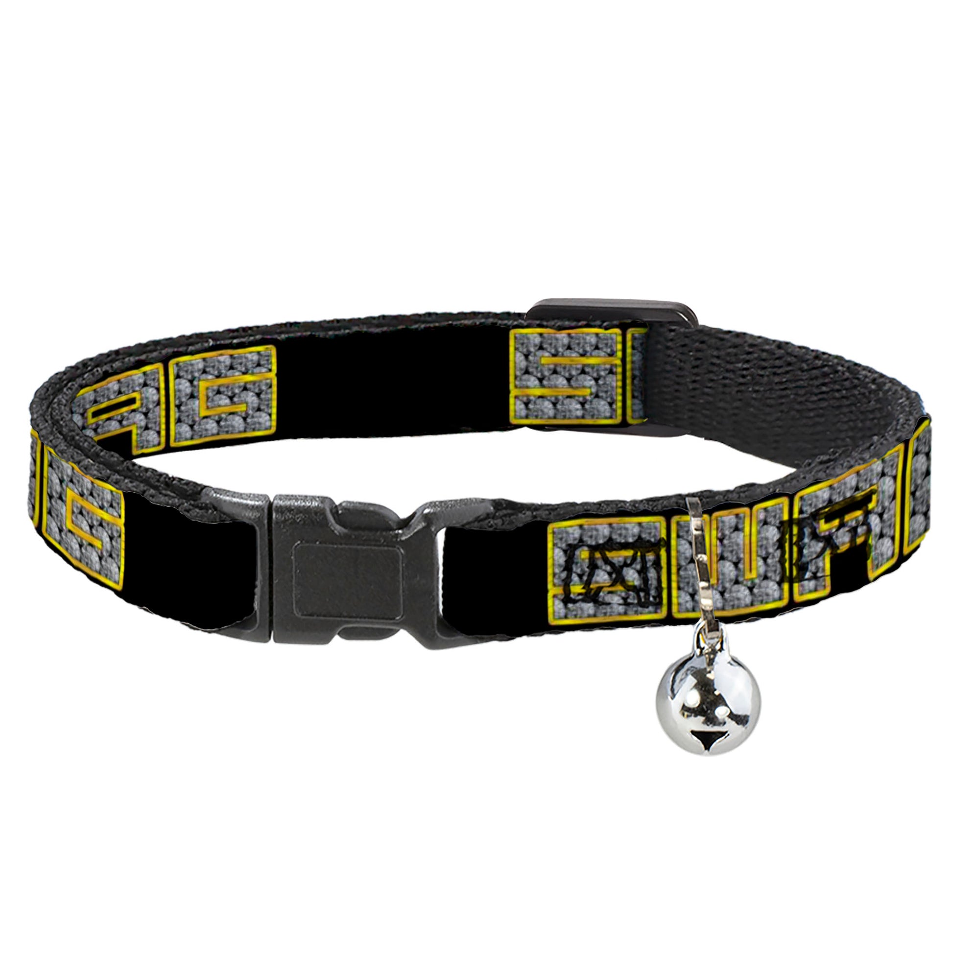 Cat Collar Breakaway - SWAG Black Bling Breakaway Cat Collars Buckle-Down