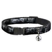Cat Collar Breakaway - Smoke Black Grays Breakaway Cat Collars Buckle-Down