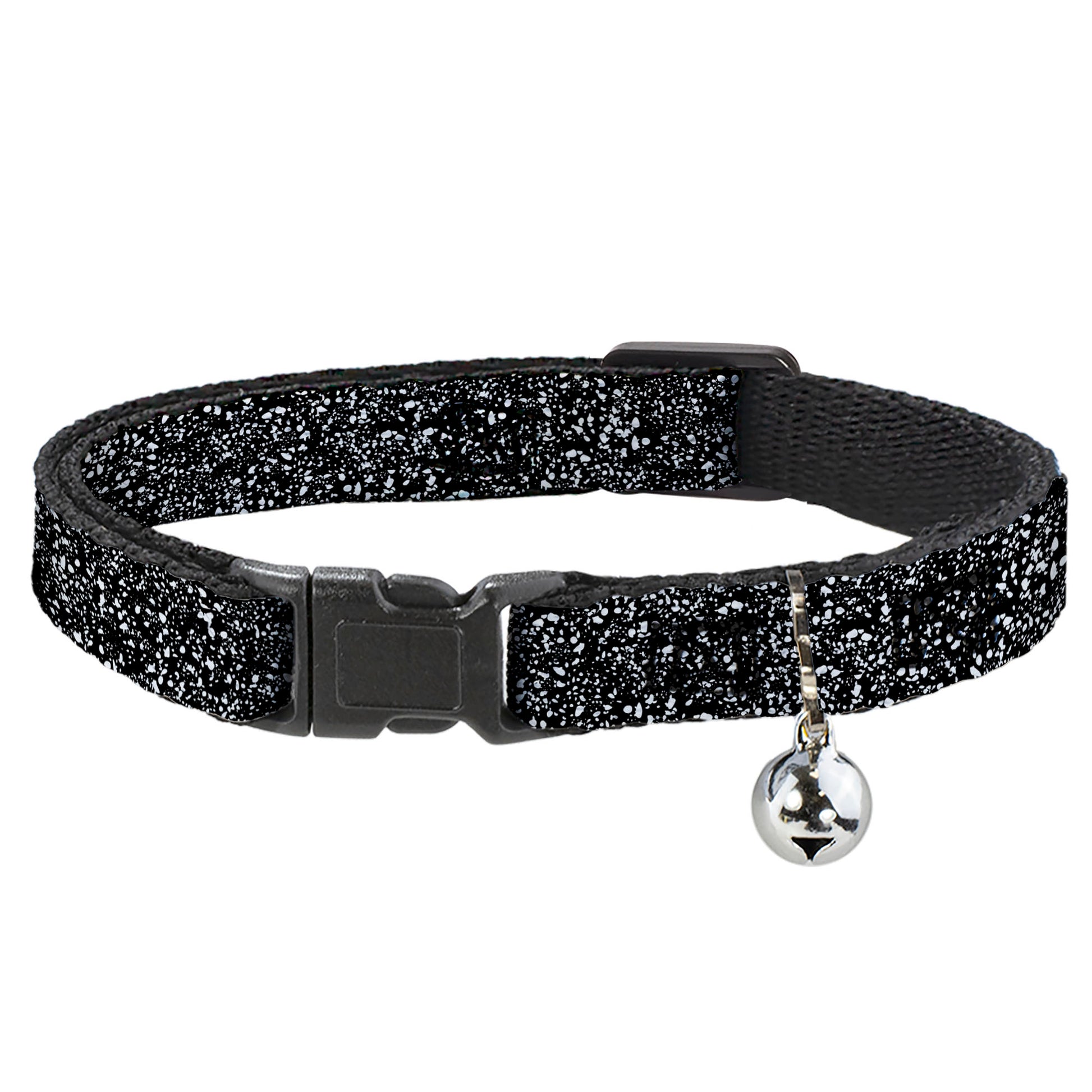 Cat Collar Breakaway - Speckle Black White Breakaway Cat Collars Buckle-Down