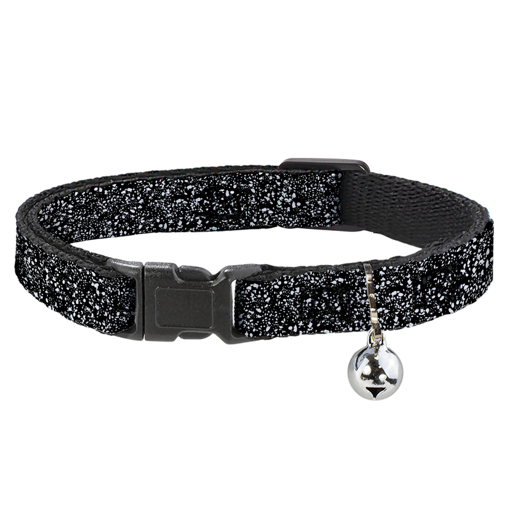 Cat Collar Breakaway - Speckle Black White Breakaway Cat Collars Buckle-Down