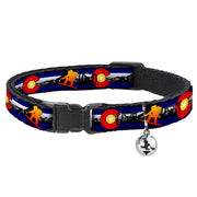 Cat Collar Breakaway - Colorado Snowboarder3 Orange Mountians Breakaway Cat Collars Buckle-Down