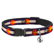 Cat Collar Breakaway - Colorado Flag Paw Print Breakaway Cat Collars Buckle-Down