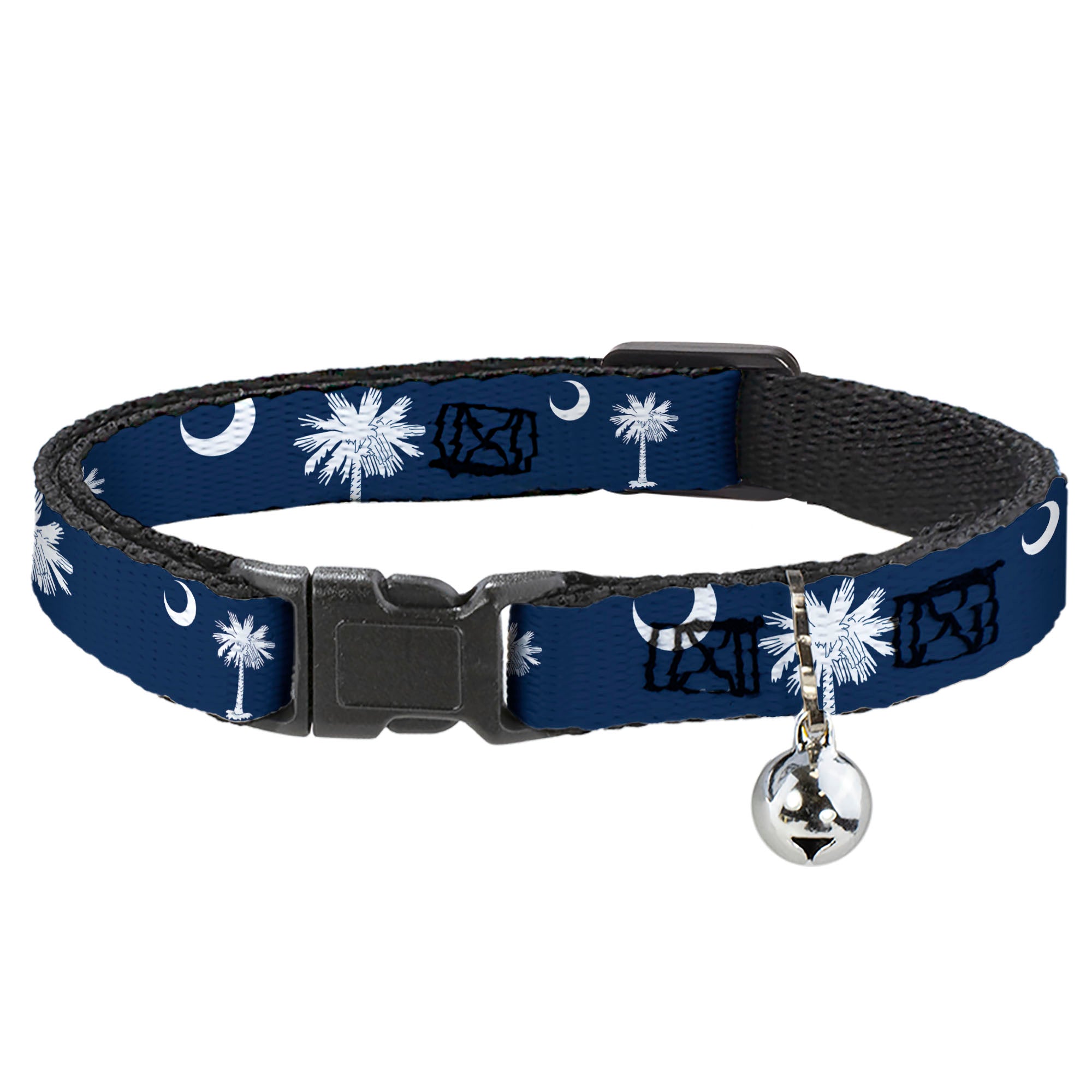 Cat Collar Breakaway - South Carolina Flags Scattered Breakaway Cat Collars Buckle-Down