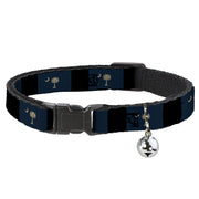 Cat Collar Breakaway - South Carolina Flag Distressed Black Breakaway Cat Collars Buckle-Down