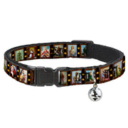 Cat Collar Breakaway - Saint Blocks Breakaway Cat Collars Buckle-Down