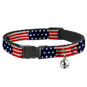 Cat Collar Breakaway - Stars & Stripes Painting Breakaway Cat Collars Buckle-Down