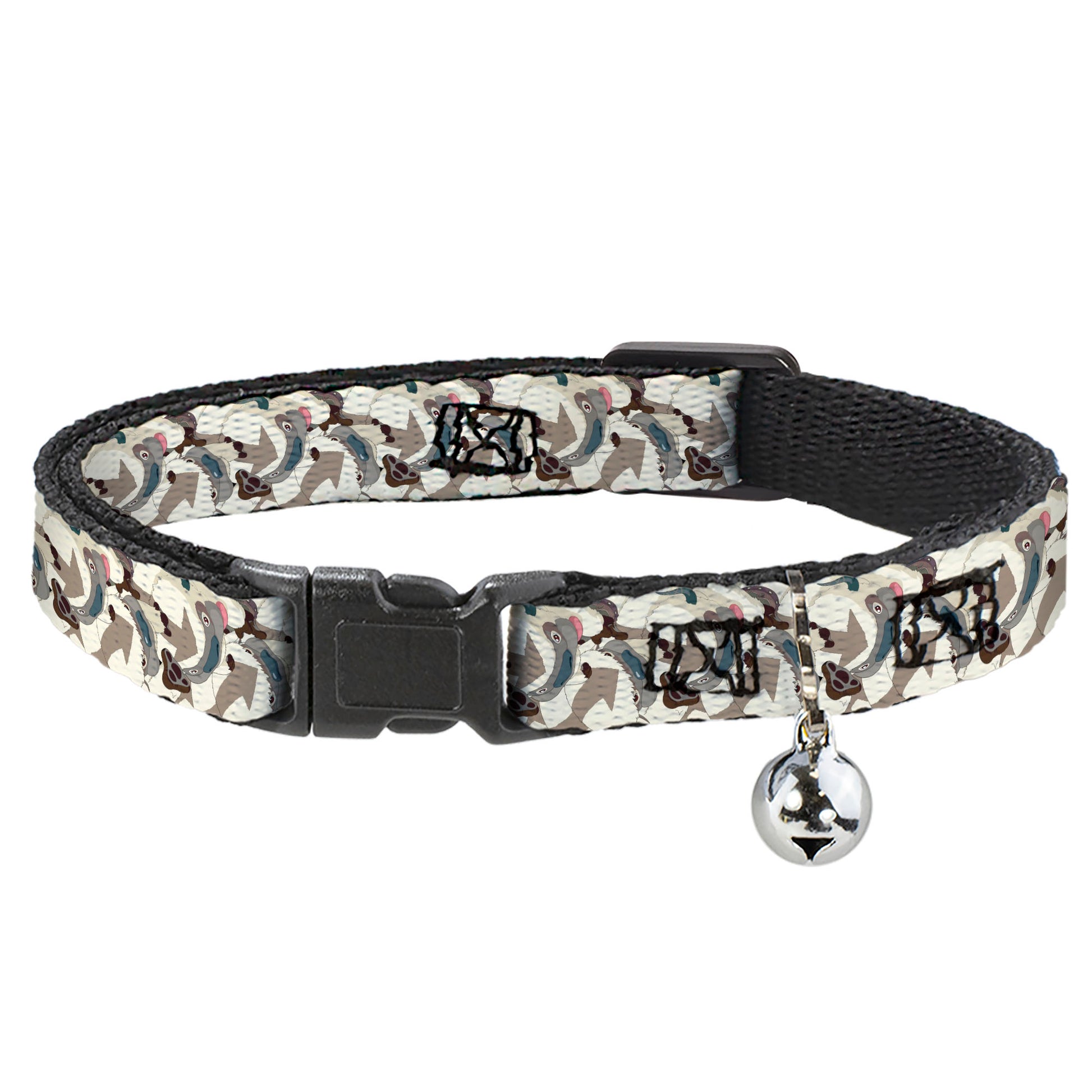 Cat Collar Breakaway with Bell - Avatar the Last Airbender Appa Pose Stacked Breakaway Cat Collars Avatar The Last Airbender